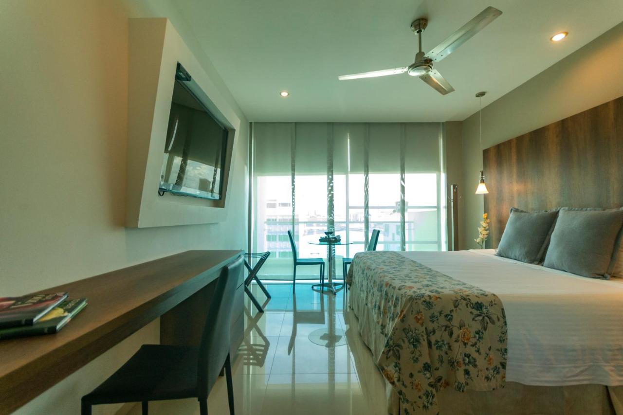Hotel Santorini Loft Montería Exteriér fotografie
